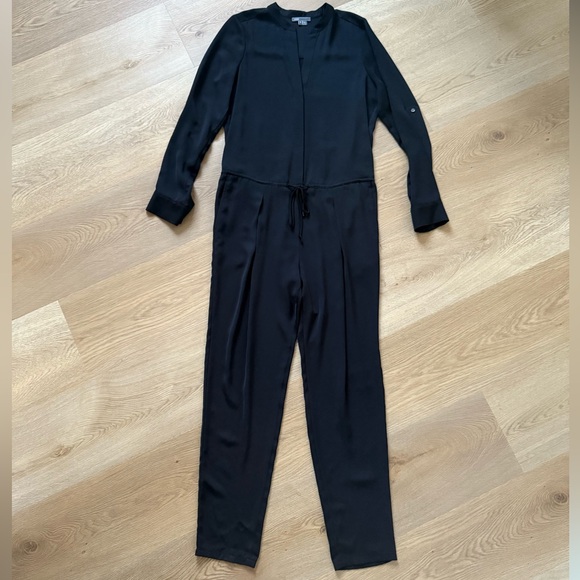 Vince Black Jumpsuit, Size 8 - Picture 1 of 7